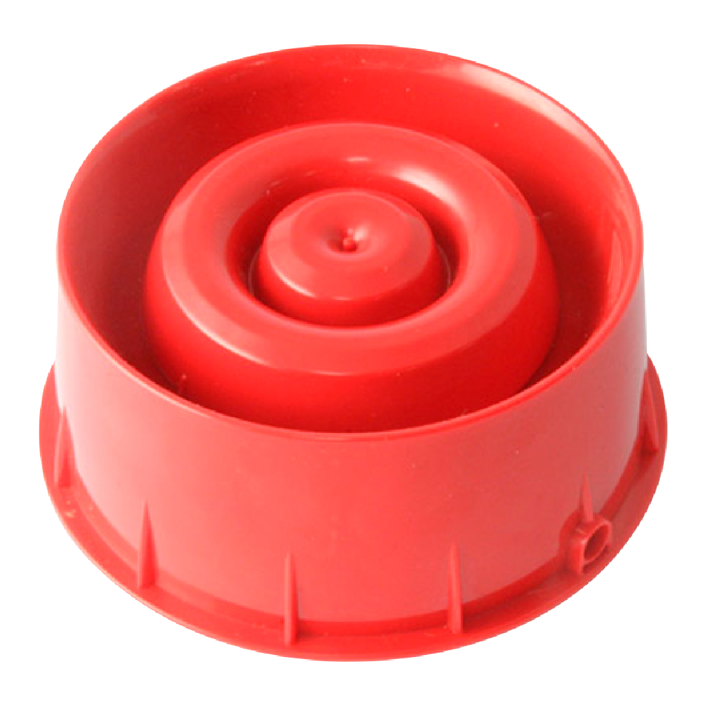 Sirena direccionable con aislador incorporado. Color rojo