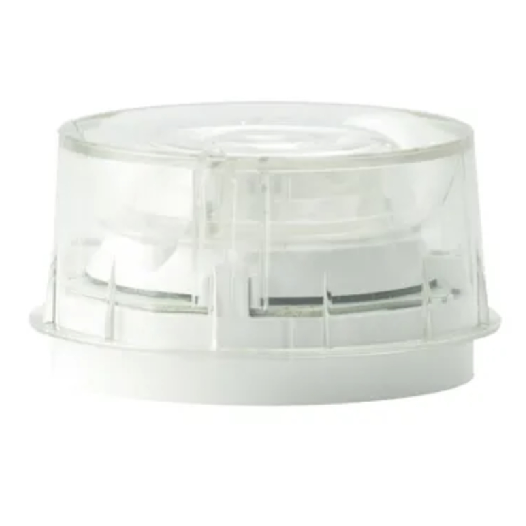 Sirena direccionable con flash transparente y aislador incorporado. Color Blanco