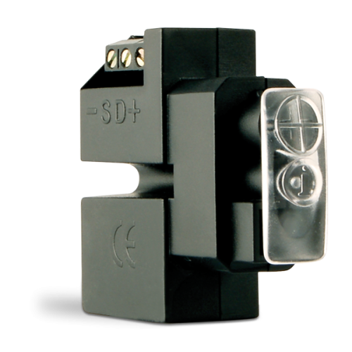 Lector de proximidad para montaje empotrado con 4 leds y aviso sonoro. IP34.