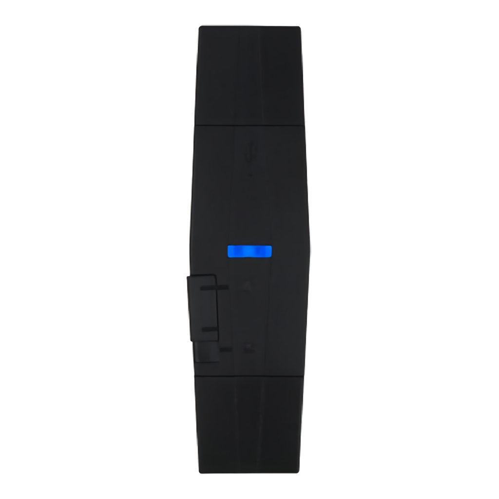 Llave de memoria USB para carga/descarga de programación.