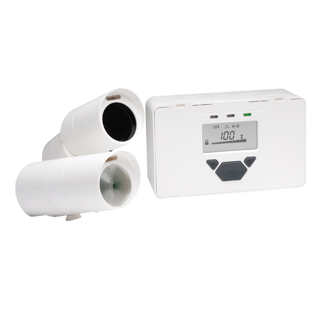 Detector de humos por barrera de rayos infrarrojos de 5 a 120m