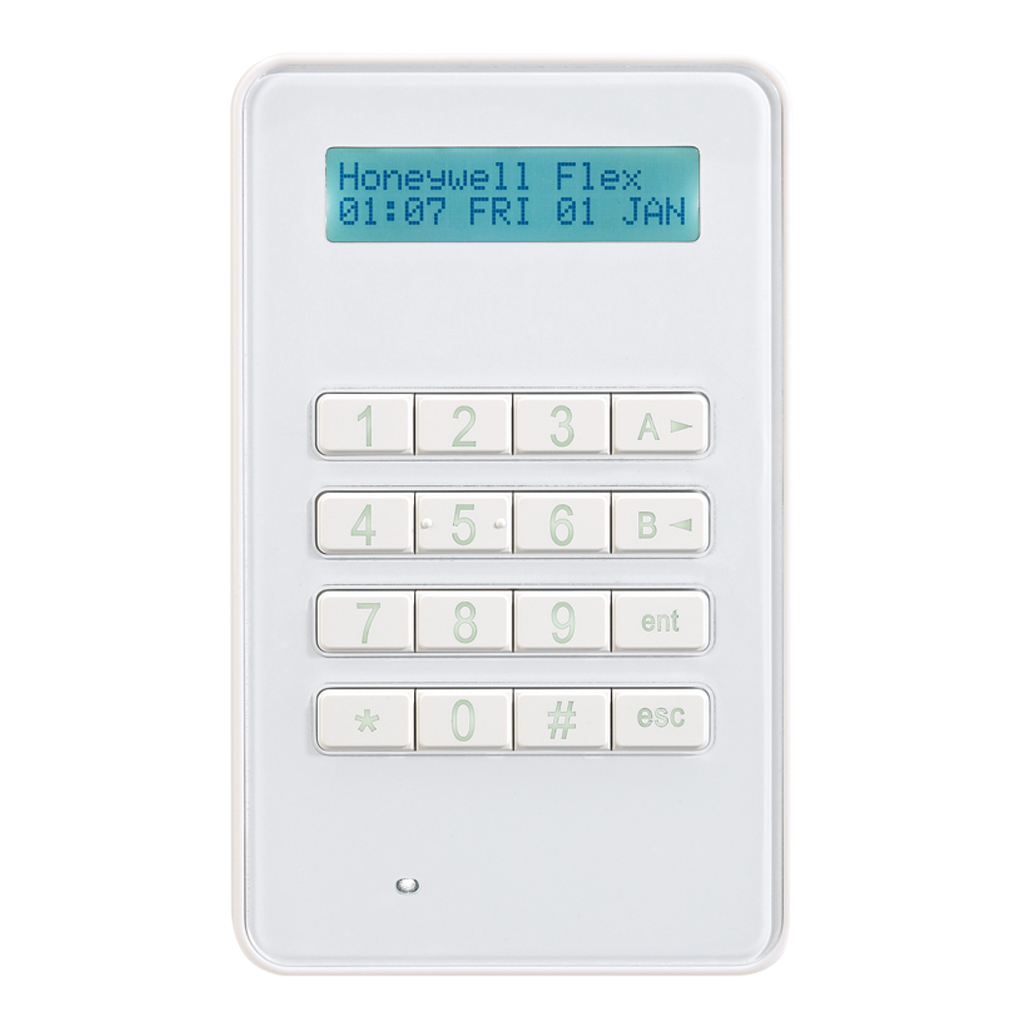 Teclado LCD MK8. Lector de proximidad. Retroiluminación blanca. Zumbador y tamper. Grado 3