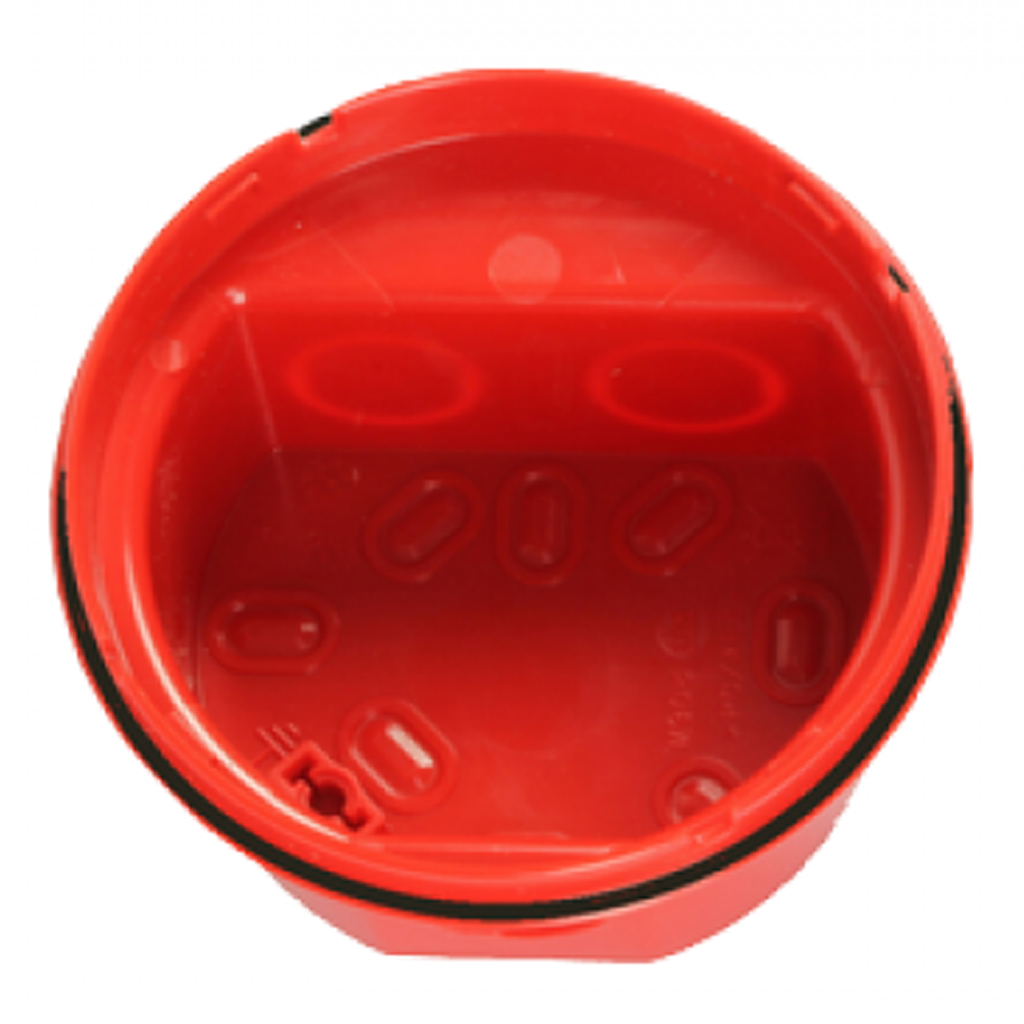 Paquete de 5 bases altas color rojo IP65 para repuesto de dispositivos serie ENScape CWSx-Ry-zz