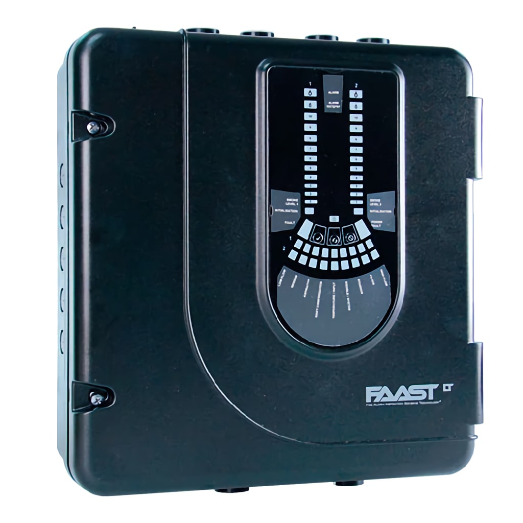 Sistema de aspiración FAAST-LT para lazo analógico de Notifier de 2 canales / 2 detectores. Compatible ID60