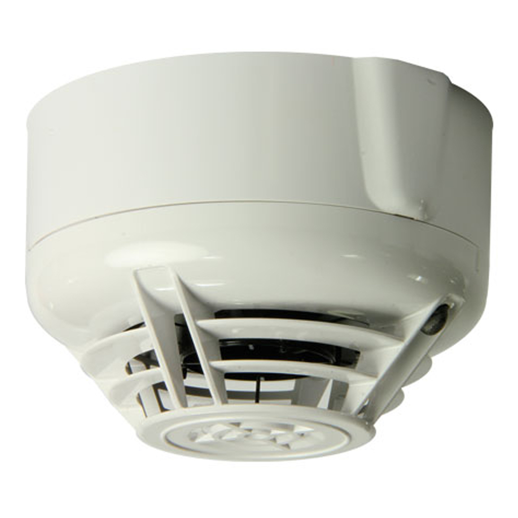 Detector térmico termovelocimétrico vía radio Mesh. Incluye 4 pilas CR123A. Requiere base B501RF.