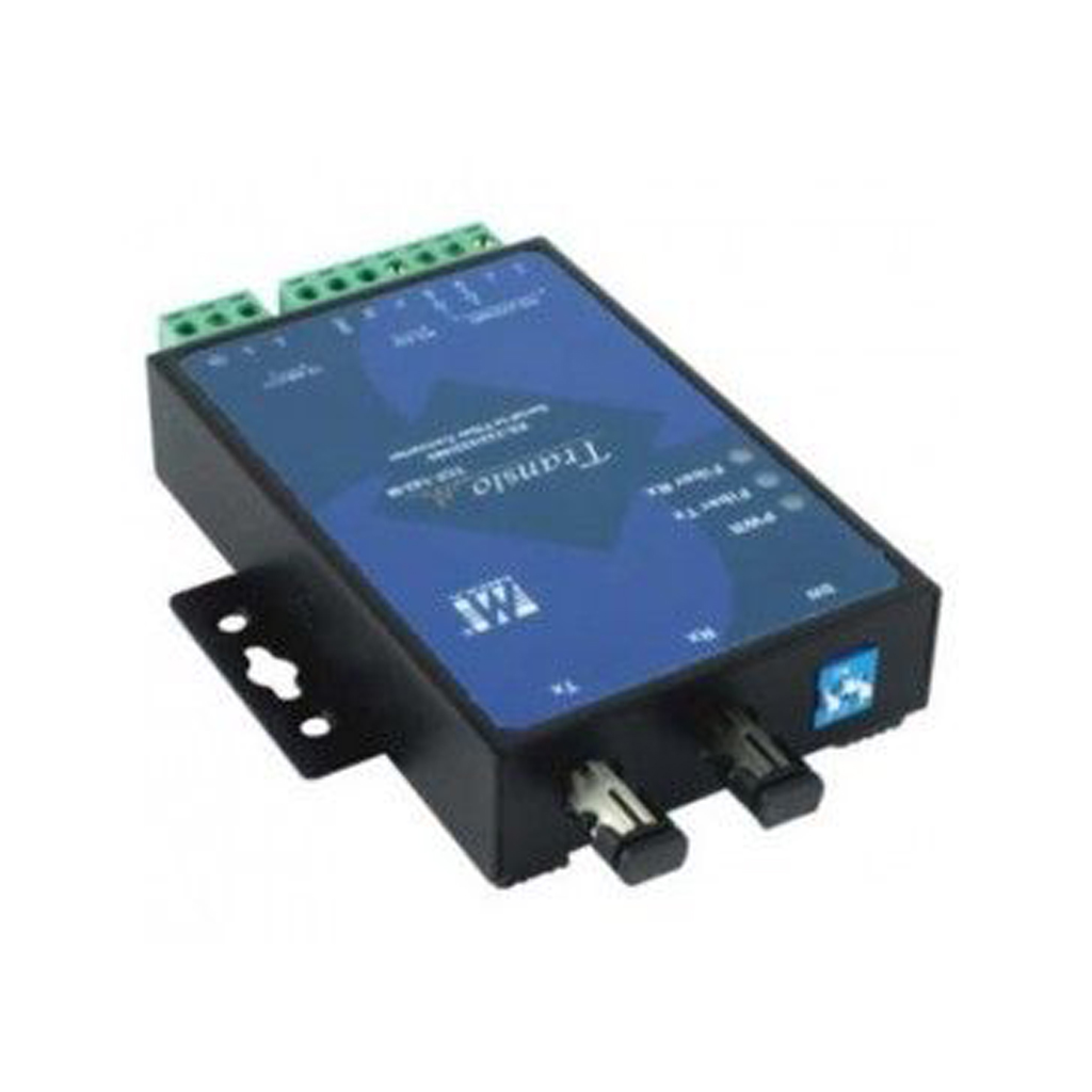 Convertidor/amplificador de cable a fibra monomodo para red ID2net hasta 20 km (1 unidad por canal)