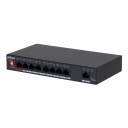 Switch PoE 2.0 8 puertos 10/100 + 1 Uplink 10/100 96W 802.3at Layer2