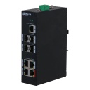 Switch PoE 2.0 4 puertos Gigabit +4SFP Uplink +1RJ45 Uplink Gigabit 96W No_Manejable Layer2