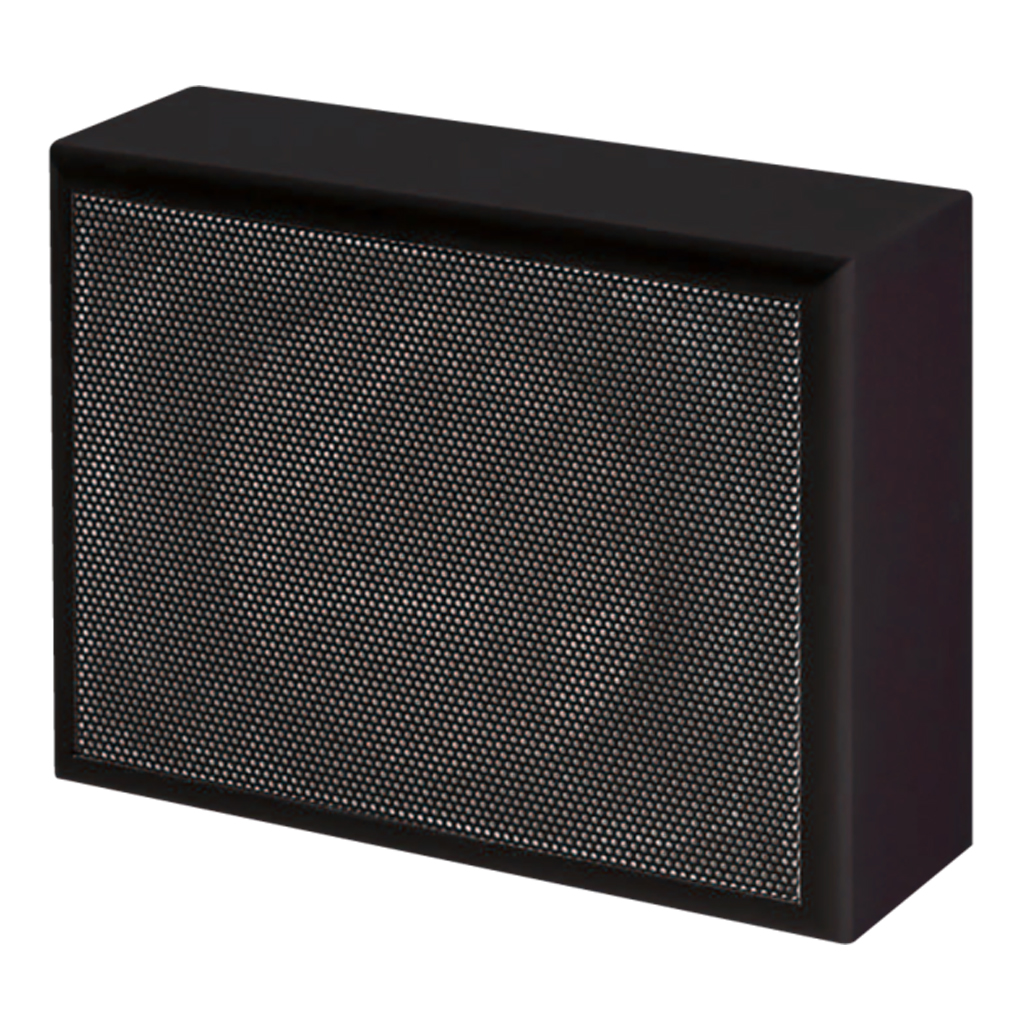Altavoz para empotrar en pared color negro