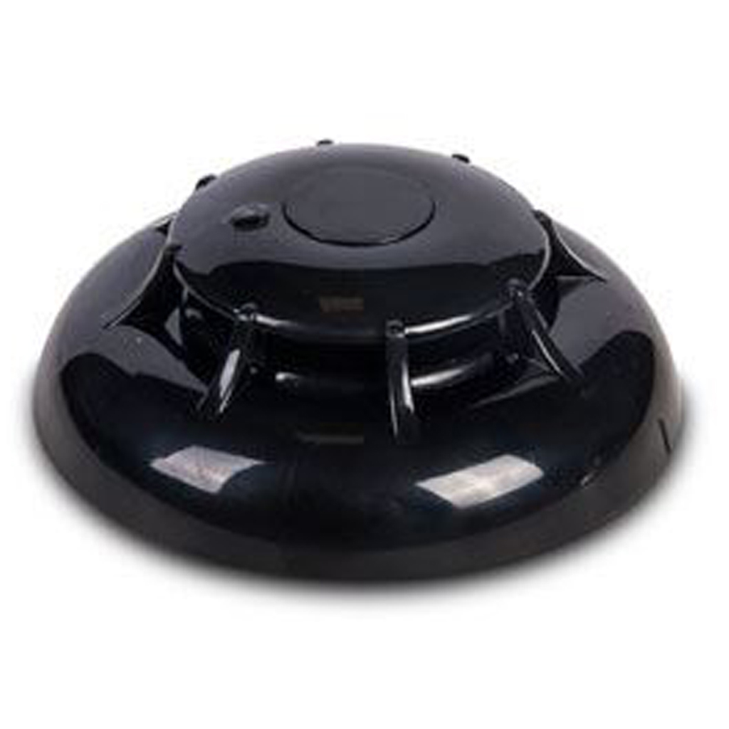 Detector óptico analógico sin base con aislador. Color Negro