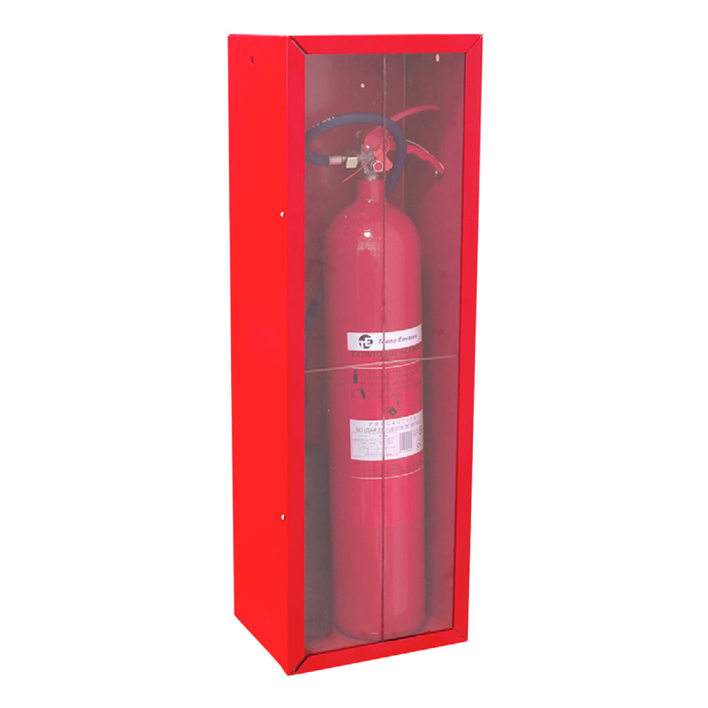 Armario extintor CO2 5Kg con puerta corredera