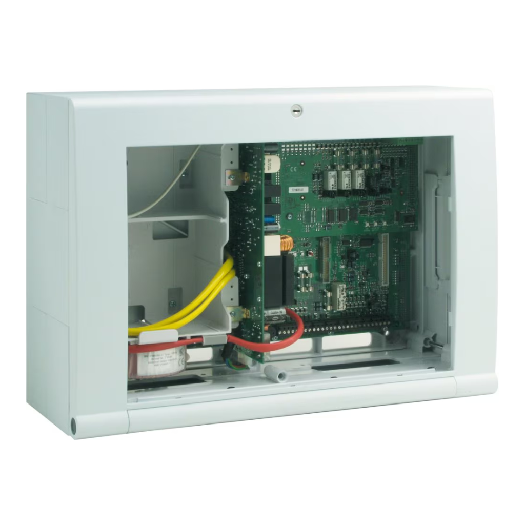 Equipamiento básico de central de detección de incendios algorítmica, ampliable de 1 a 2 lazos de 127 elementos