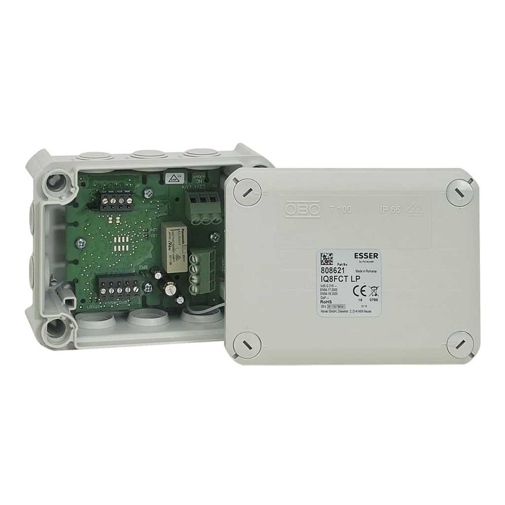 Transponder IQ8FCT LP configurable de 1 entrada + 1 salida