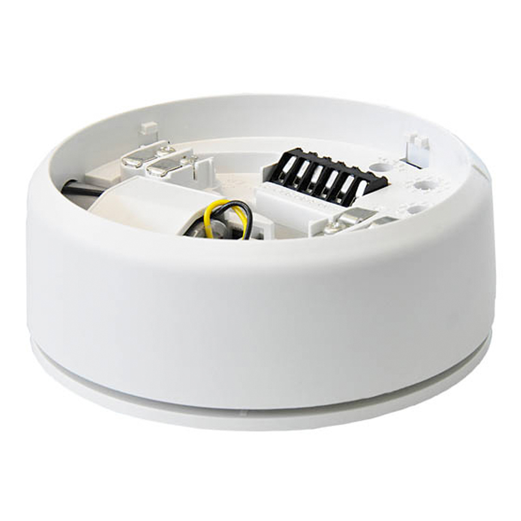 Sirena analógica base de detector color blanco