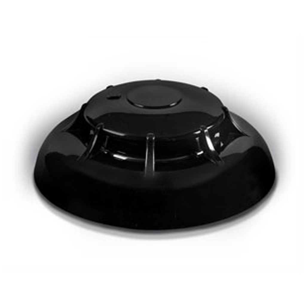 Detector óptico de humos convencional. Color Negro