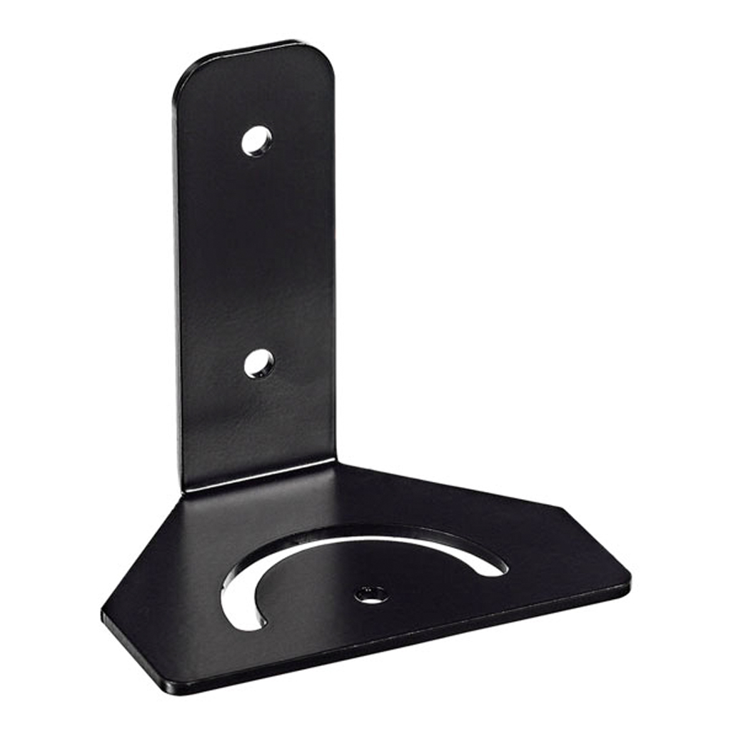 Soporte iluminador, en L sencillo, negro