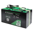 Batería de Zinc-Aire 7.5V-400Ah. Triple conector DC: Jack, mini USB y mólex. Hasta 6/8 Meses