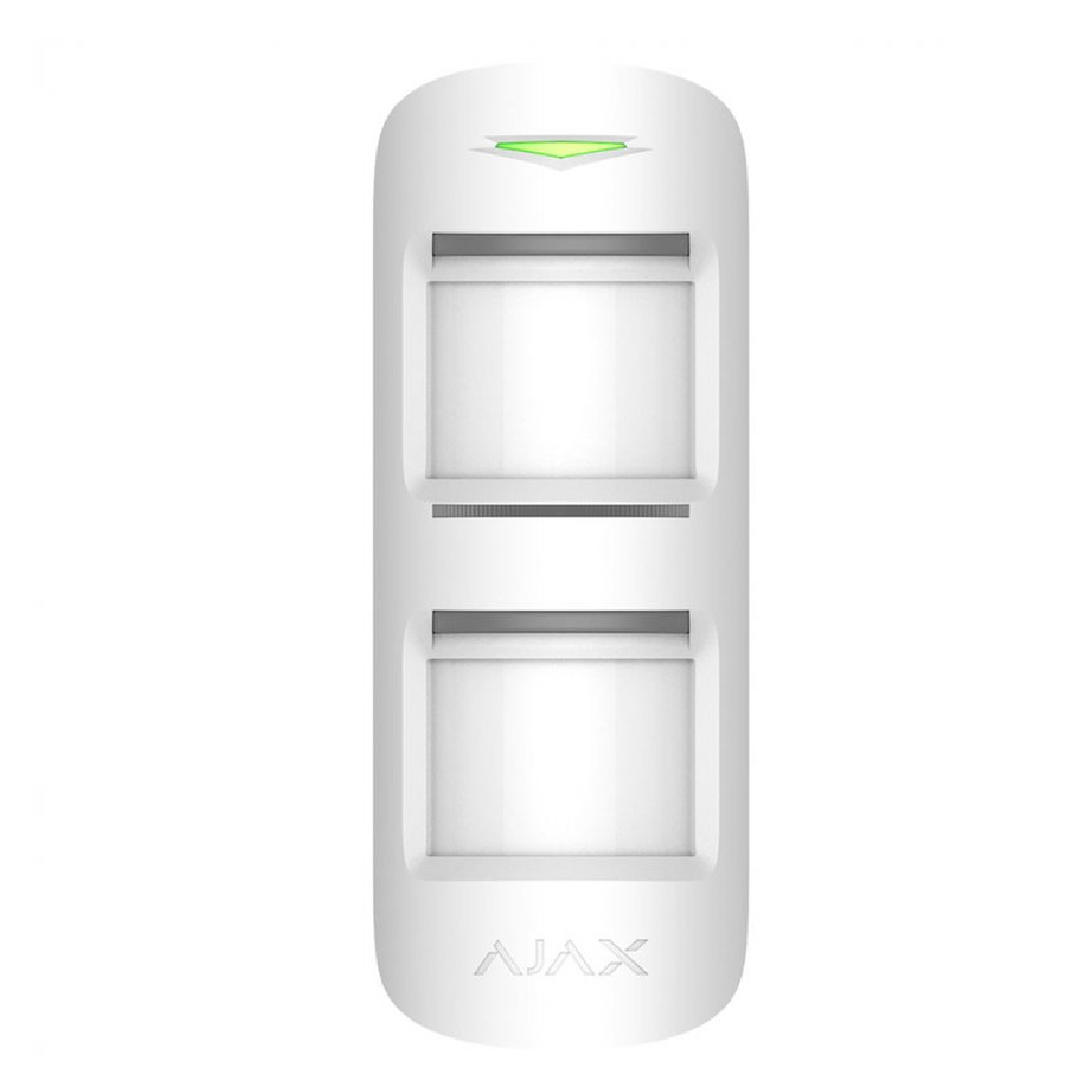 Ajax MotionProtect Outdoor. Detector PIR exterior inalámbrico. Color blanco