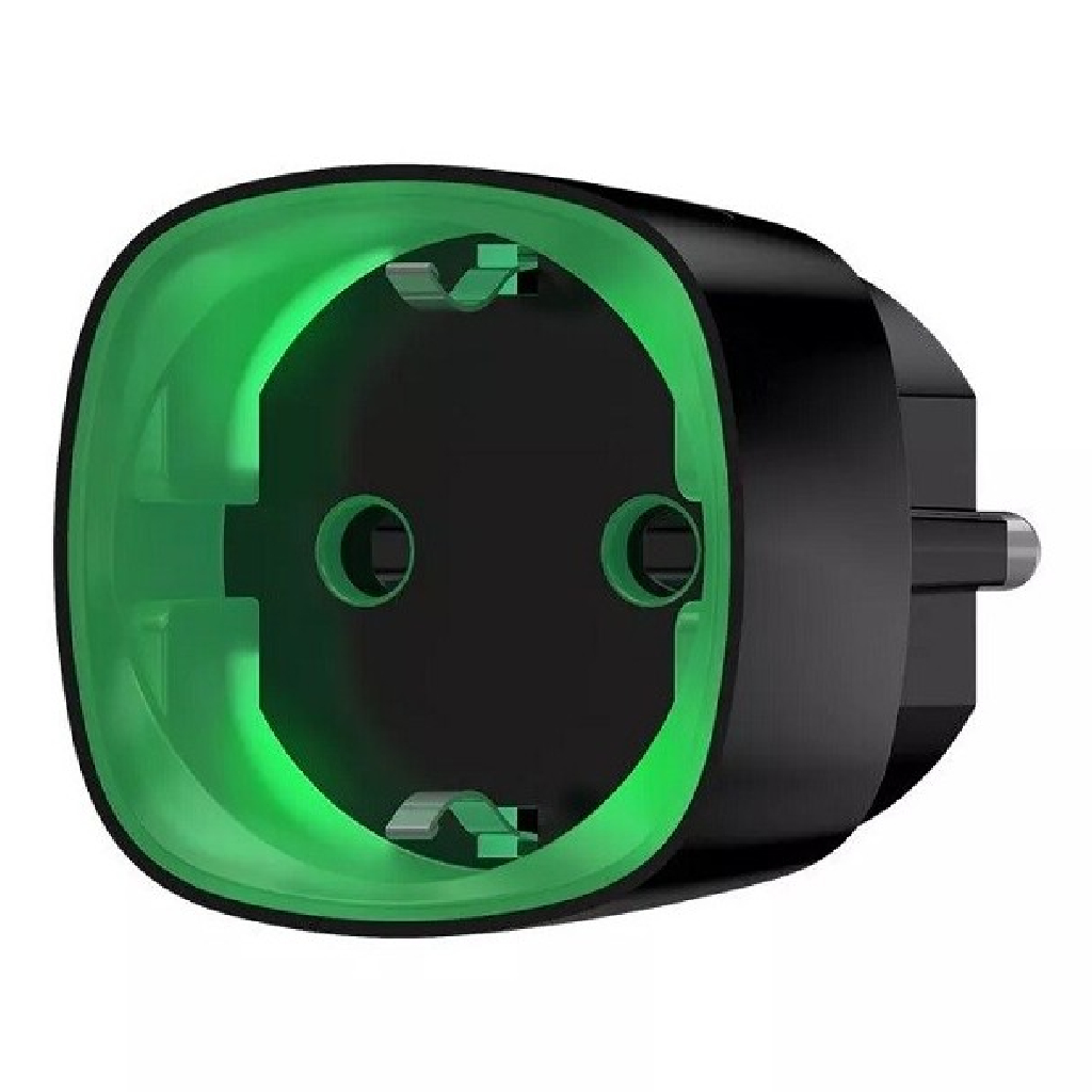 Ajax Socket Jeweller. Enchufe inteligente. Color negro