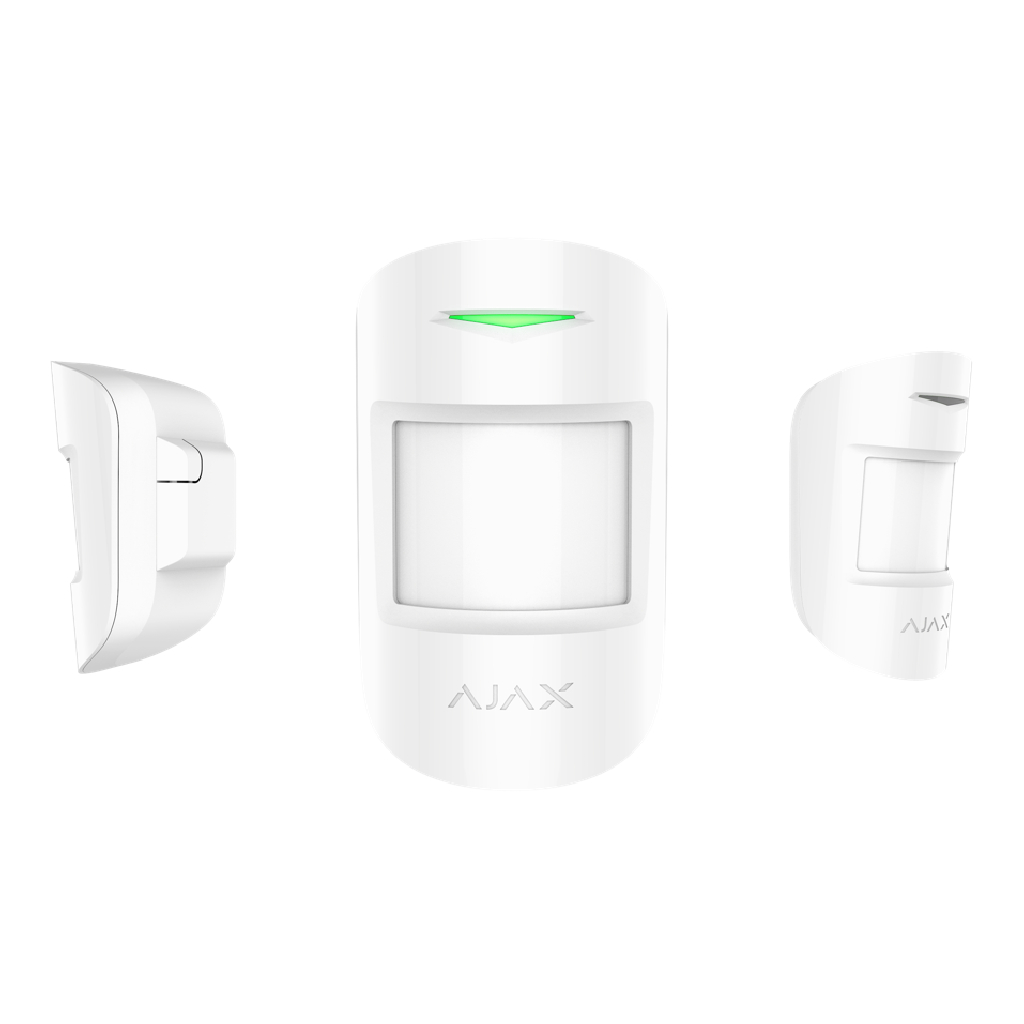 Ajax MotionProtect Plus. Detector DT inalámbrico. Color blanco