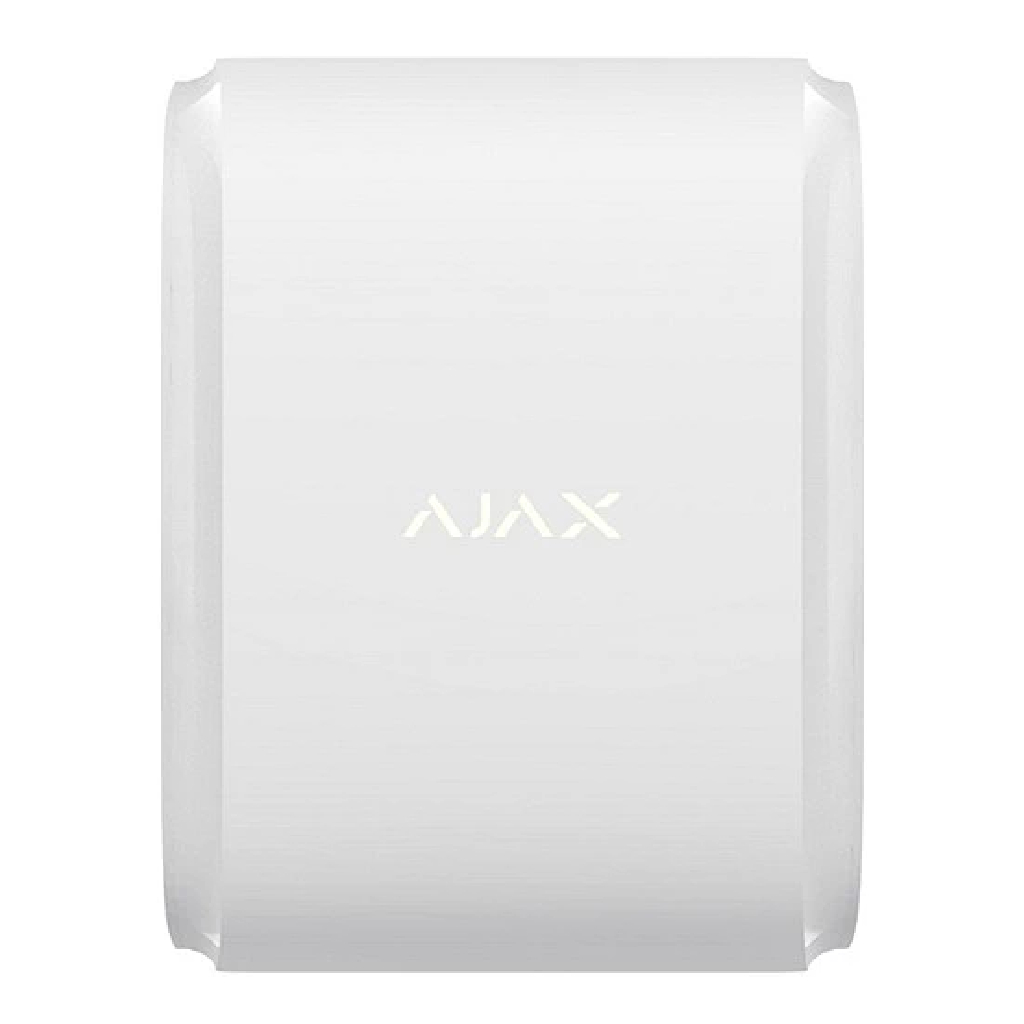 Ajax DualCurtain Outdoor Jeweller. Detector PIR exterior de cortina DUAL inalámbrico. Color blanco