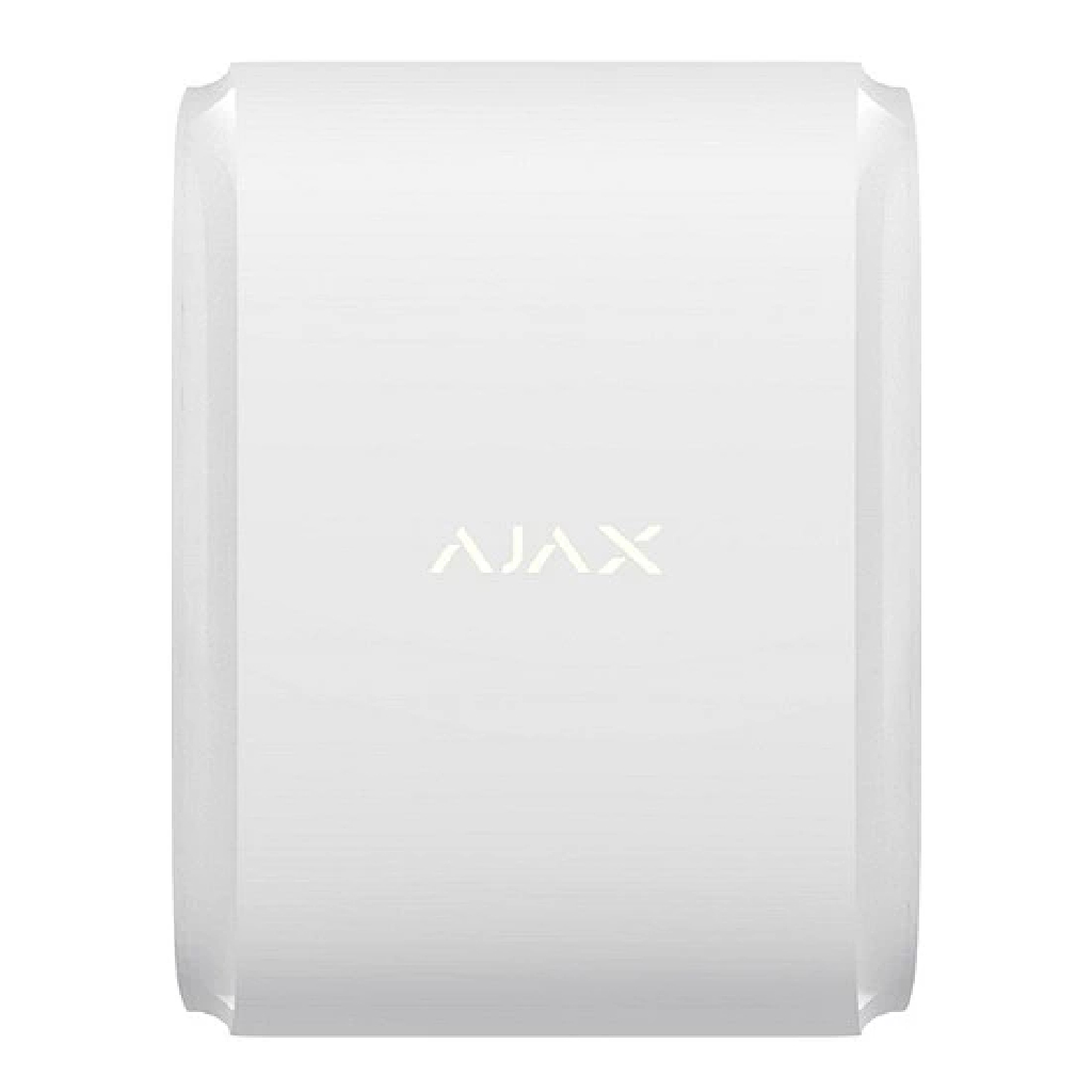 Ajax DualCurtain Outdoor. Detector PIR exterior de cortina DUAL inalámbrico. Color blanco