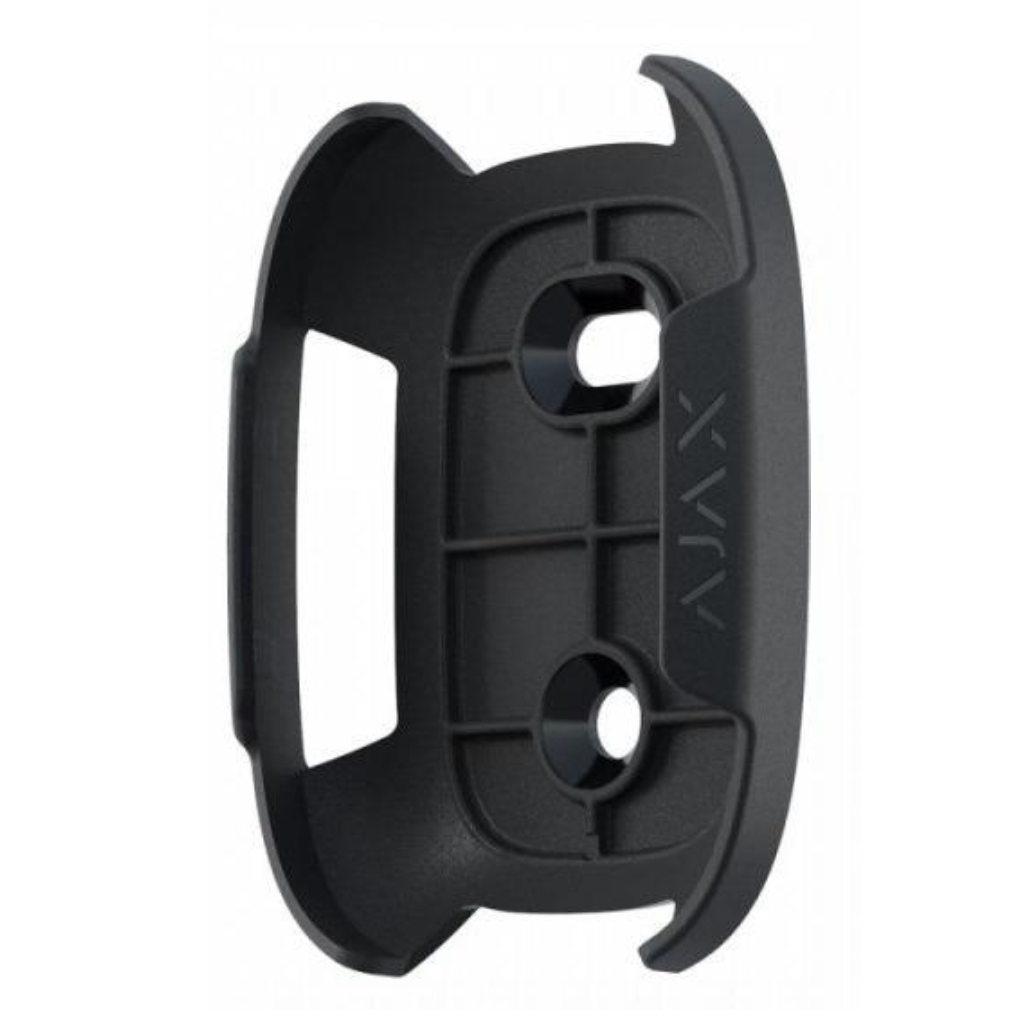 Ajax Holder soporte para fijar Button o DoubleButton en superficies. Color negro