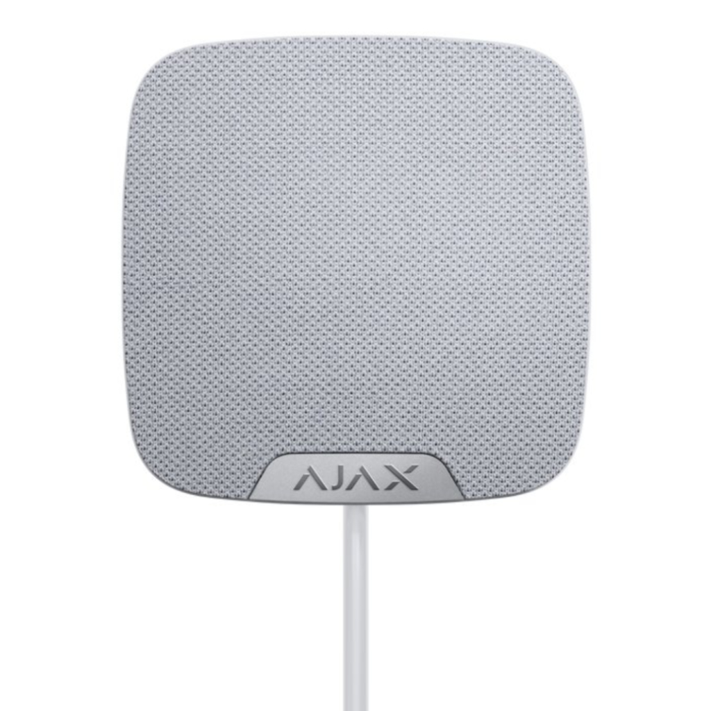 Ajax HomeSiren sirena cableada. Color blanco