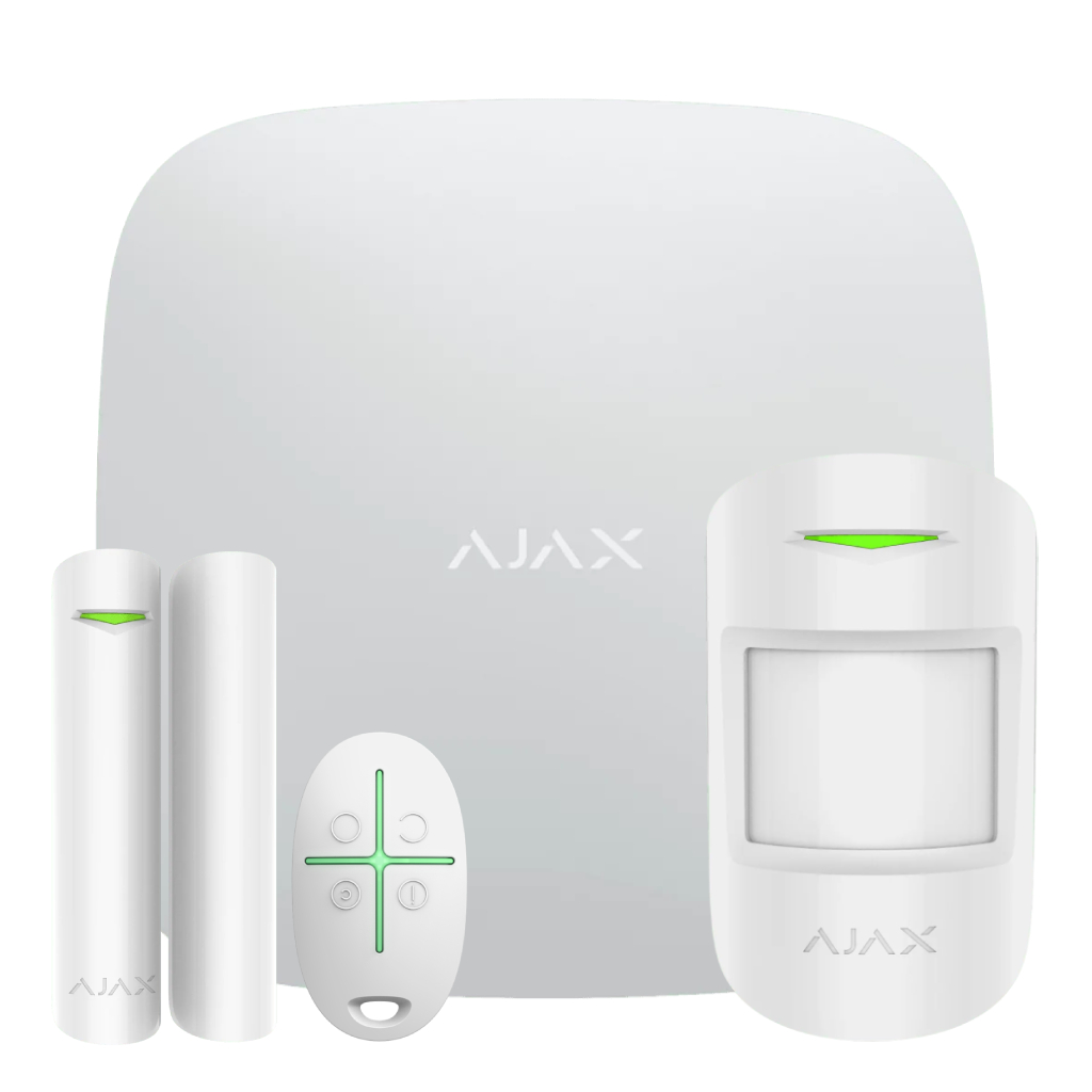 Ajax StarterKit Blanco. Hub + MotionProtect + DoorProtect + SpaceControl