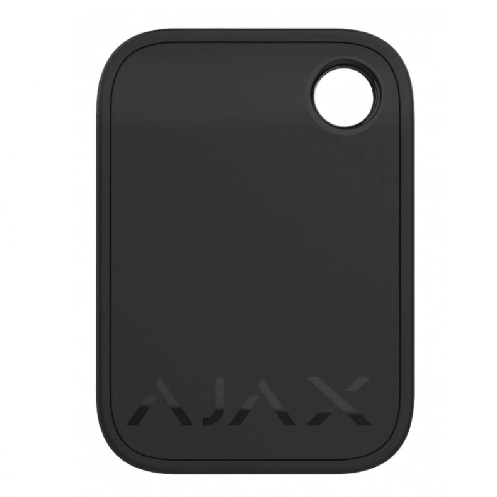 Ajax Tag. Llavero DESFire® compatible con KeyPad Plus. Color negro. 1ud