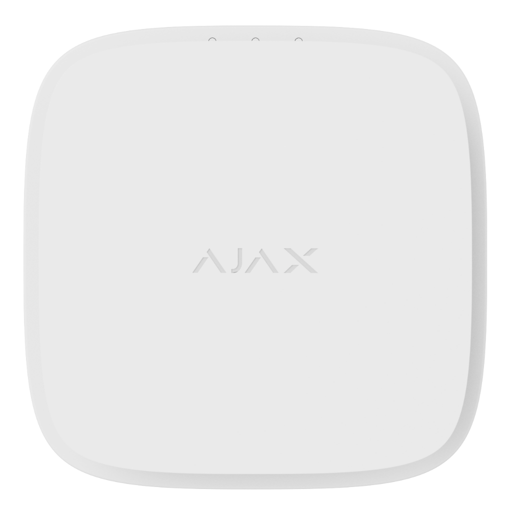 Ajax FireProtect 2 RB Heat/Smoke Jeweller. Batería Reemplazable. Color Blanco