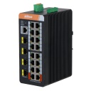 Switch PoE 2.0 Industrial 16 puertos Gigabit + 4SFP Uplink Gigabit 240W Gestionable Layer2