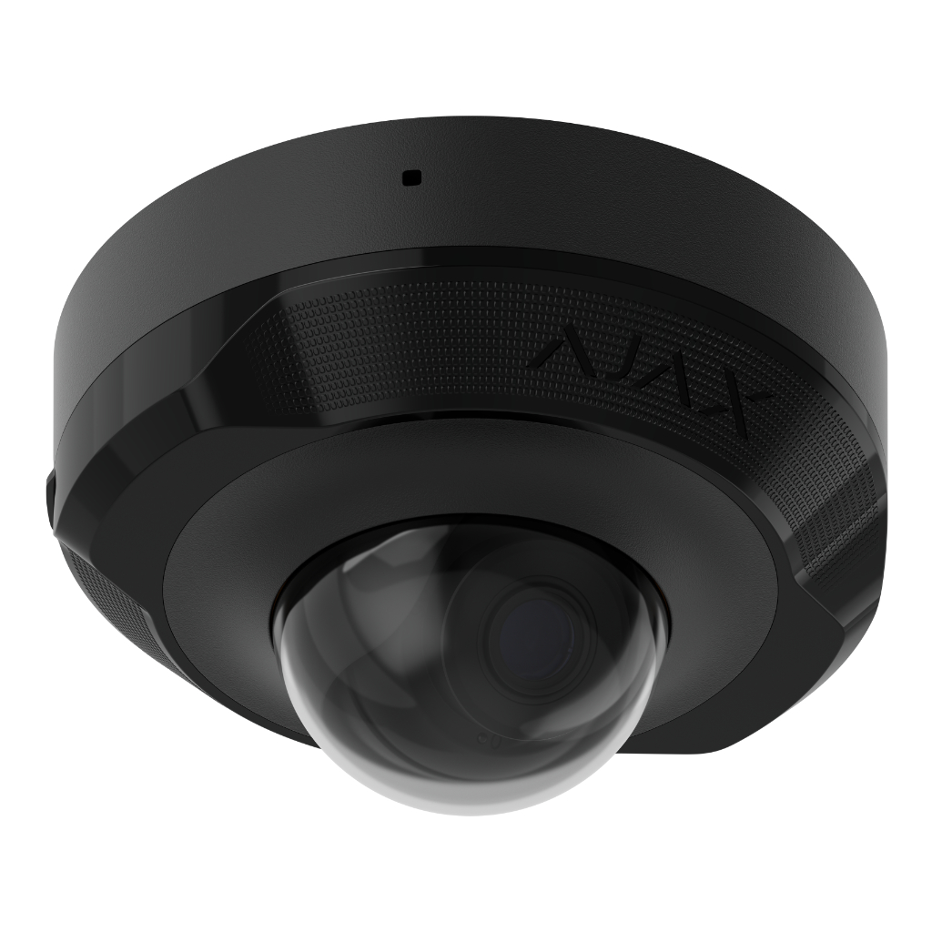 Ajax DomeCam Mini (8Mp/4mm). Color Negro