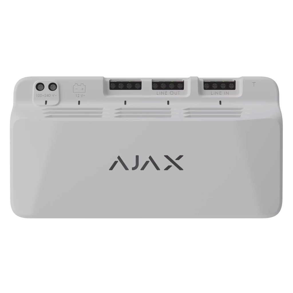 Ajax Superior LineSupply (75 W) Fibra. Color Blanco
