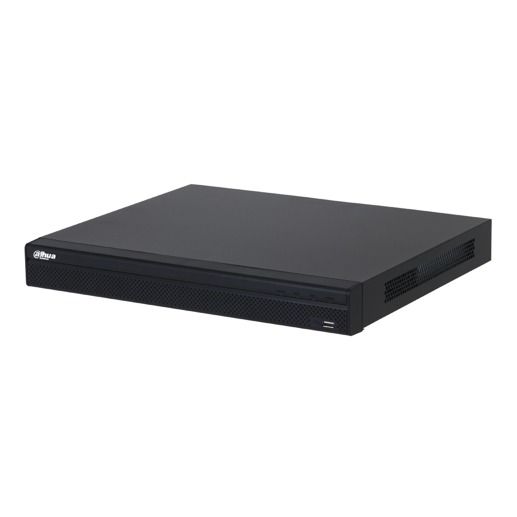NVR 8ch 160Mbps H265 4K HDMI 8PoE 2HDD E/S