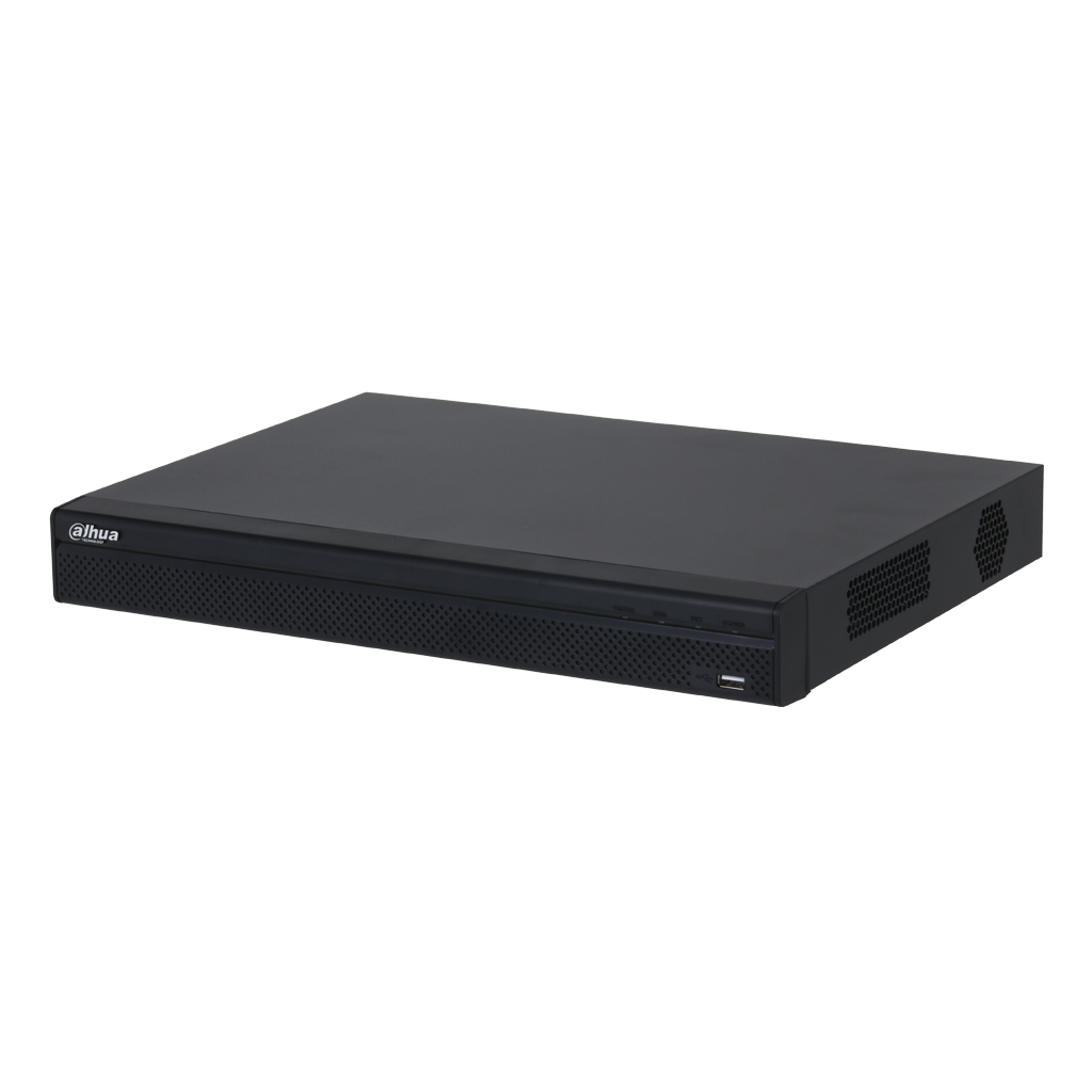 NVR 32ch 160Mbps H265 4K HDMI 2HDD E/S