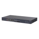 Switch PoE 16 puertos 10/100 + 2 Combo Gigabit RJ45/SFP Uplink 190W Gestionable en Cloud Layer2