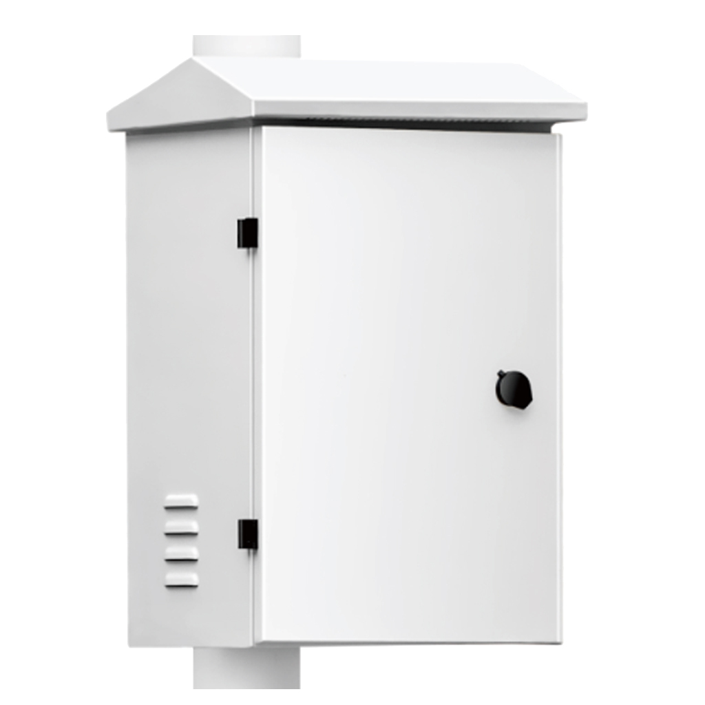 INTEGRATION CABINET. Caja de acero 600x400x300 para báculo de 6m o pared. Color blanco