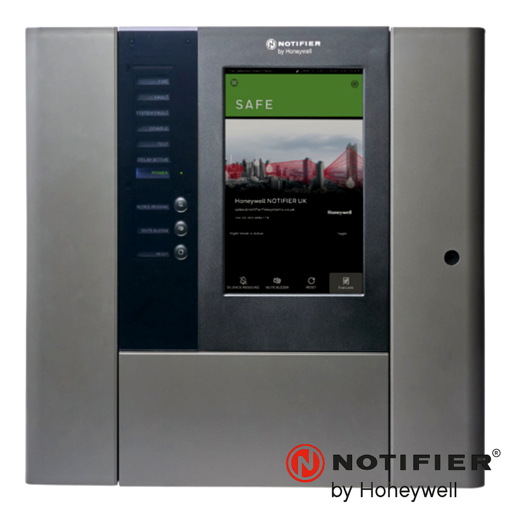 Central Notifier INSPIRE E10. 240W. Pantalla 10”. Licencia de codigo de pais NO incluida