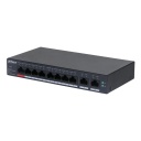 Switch PoE 8 puertos Gigabit + 2RJ45 Uplink Gigabit 110W Gestionable en Cloud Layer2