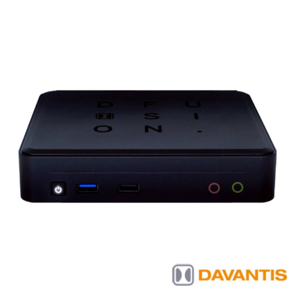 DFUSION MINI - Servidor de análisis de 4 canales IP + Dispositivo externo, 8 entradas + 4 salidas