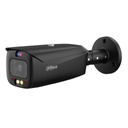 Tubular IP TiOC 2.0 H265 4M WDR Iluminación Dual LED30m/IR30m 2.8mm IP67 PoE AUDIO MIC/Altavoz E/S AI. Color negro