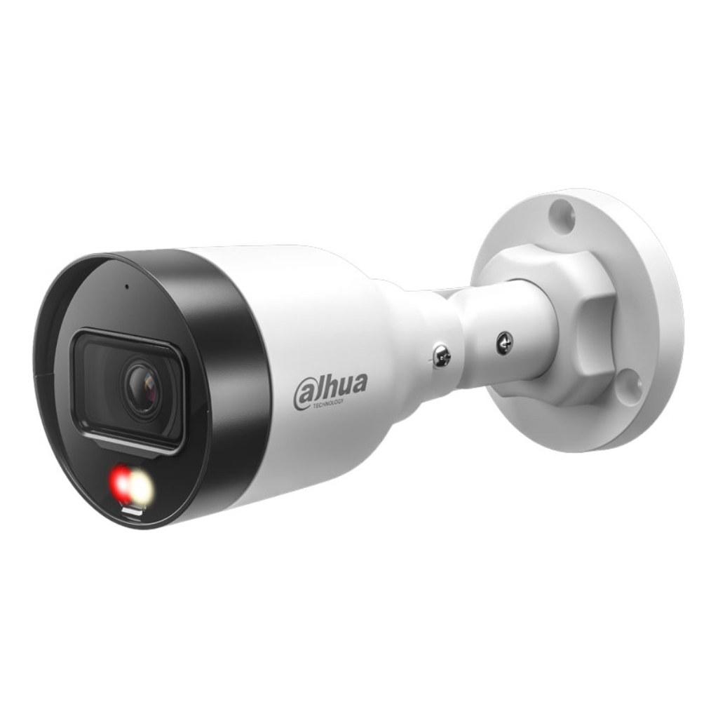 Dahua Lite - Tubular IP H265 2M dWDR Iluminación Dual LED30m/IR30m 2.8mm IP67 PoE MIC AI  (detección humana)