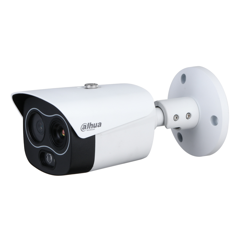 Cámara Termográfica IP DUAL 256*192 3.5mm + 4M 4mm IP67 12V PoE AUDIO E/S