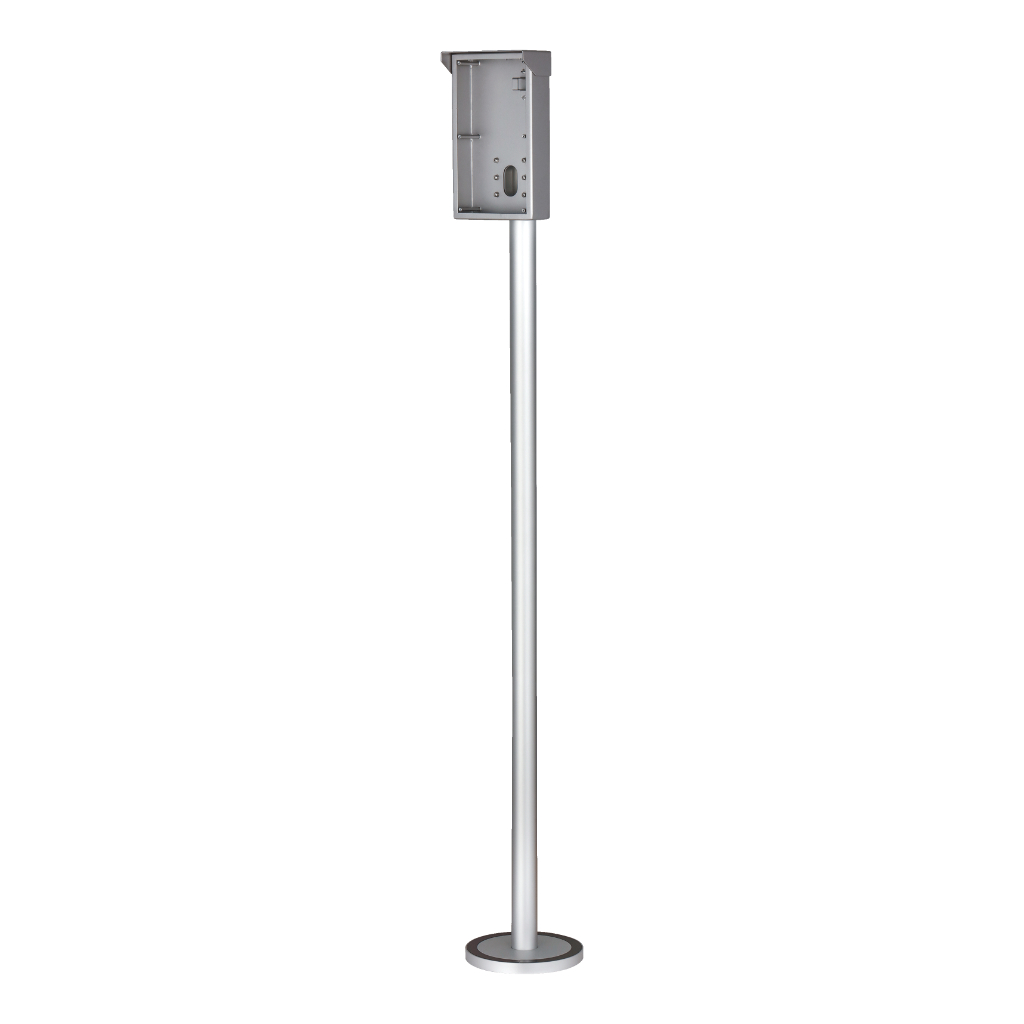 Cubierta para la lluvia con poste vertical para 2 módulos de la serie VTO4xxxF. AL 5052