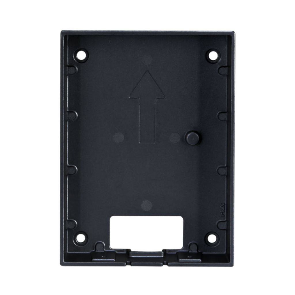 Caja de montaje en superficie para VTO220xF-P. Color Negro
