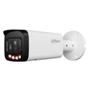 Tubular IP 4M H265 FULL COLOR WDR Iluminación Dual LED60m/IR60m 2.7-13.5mm IP67 PoE MIC AI