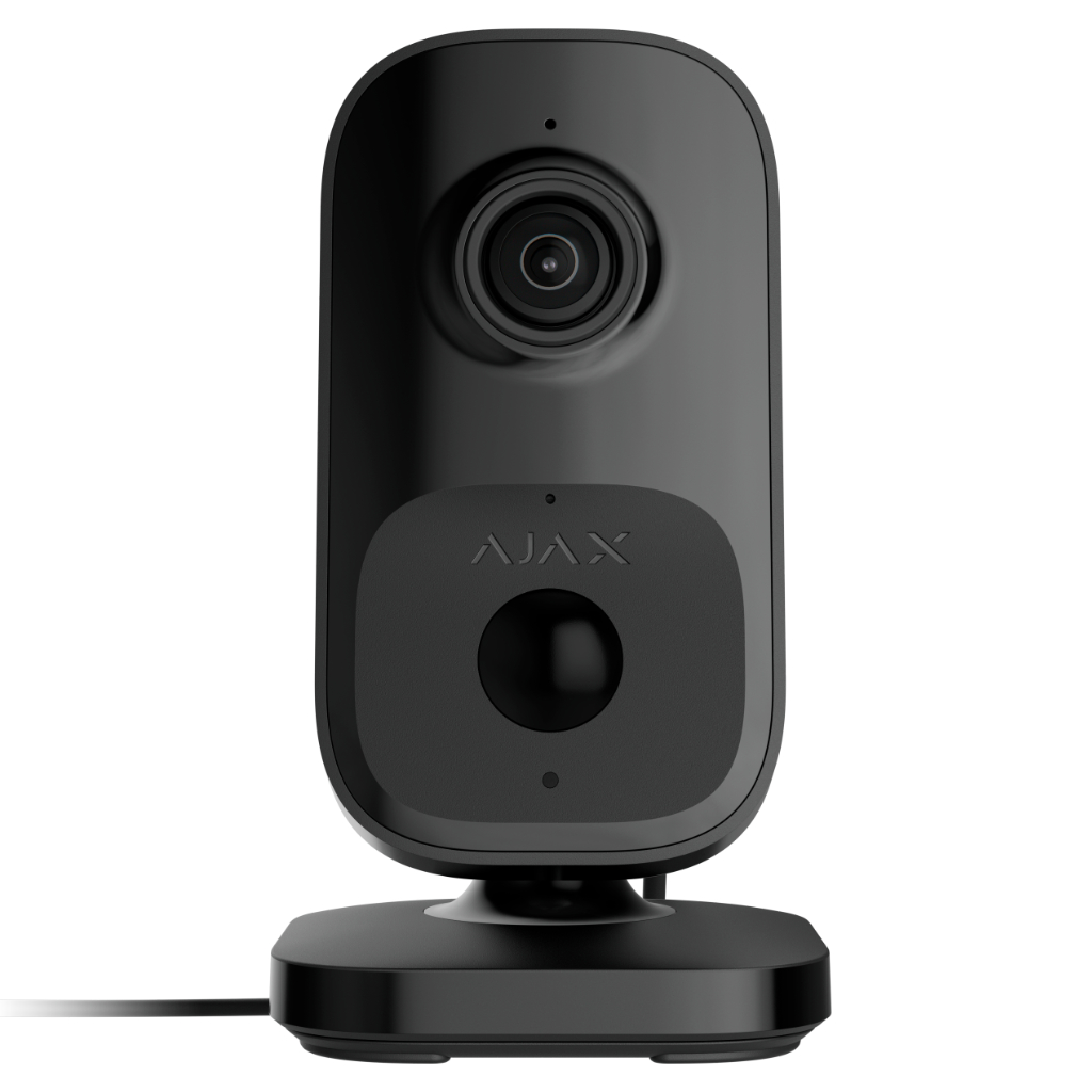 Ajax IndoorCam. Camara interior WIFI, con PIR e IA integrada. Color Negro