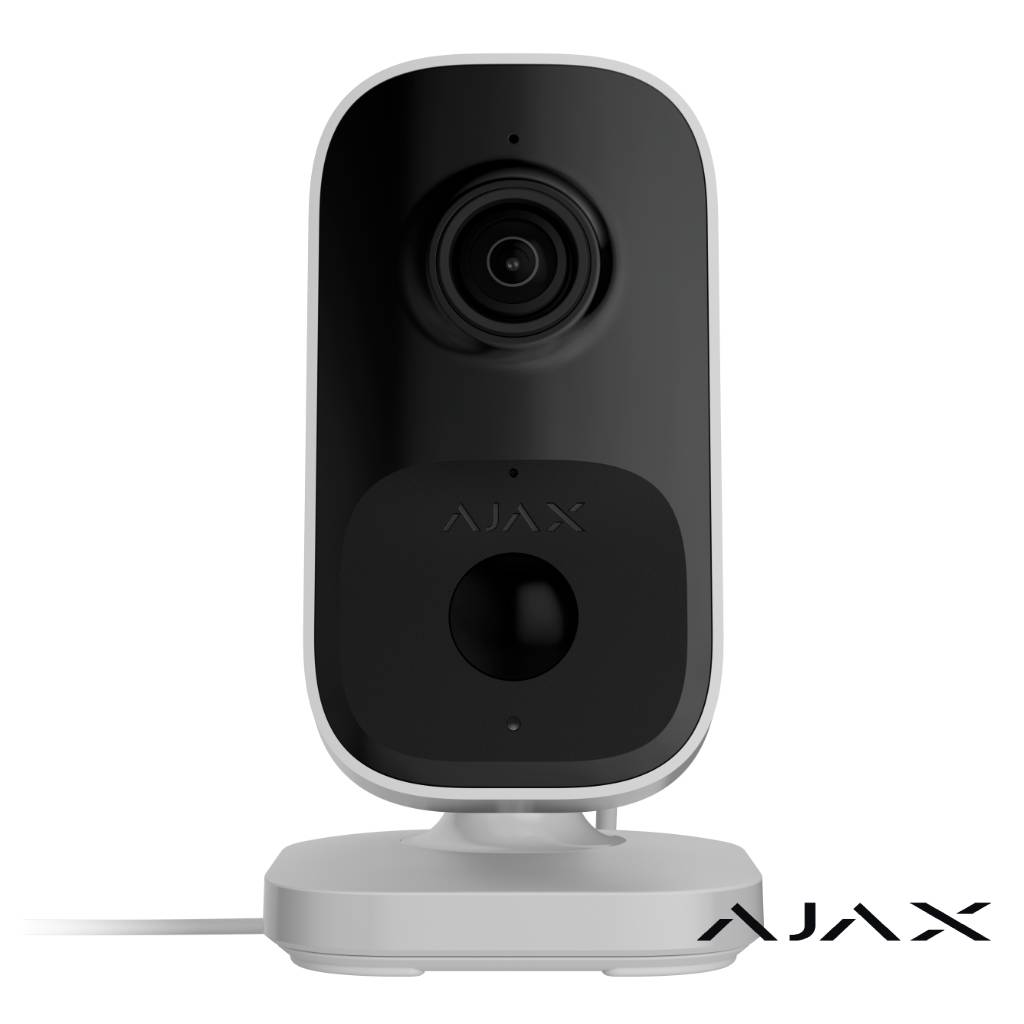 Ajax IndoorCam. Camara interior WIFI, con PIR e IA integrada. Color Blanco