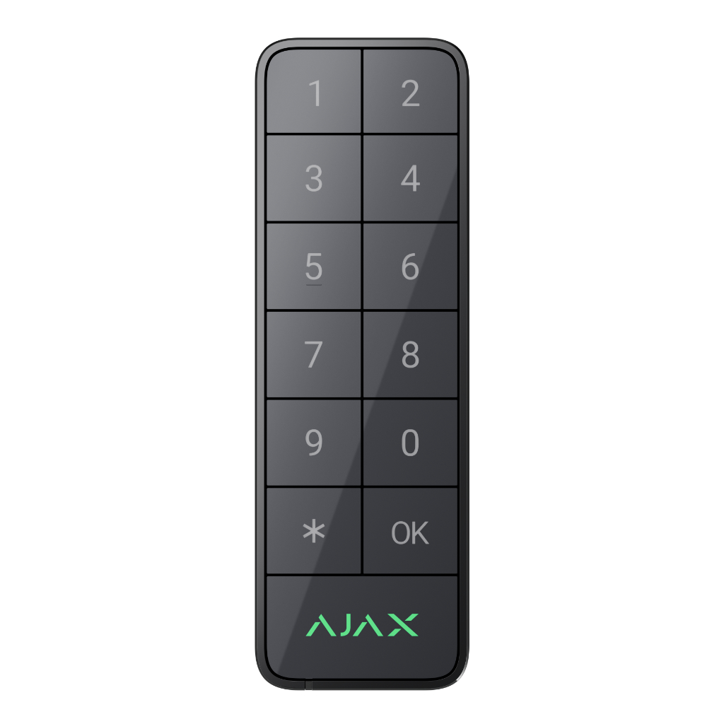Ajax Superior Keypad Outdoor Fibra. Color Grafito